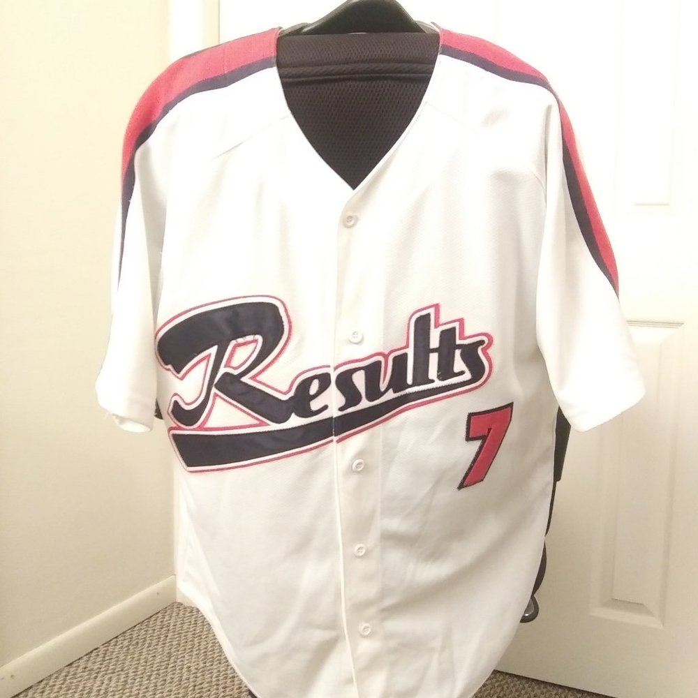 VINTAGE XL RESULT BASEBALL JERSEY